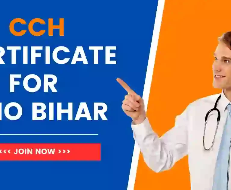 CCH Certificate for CHO Bihar